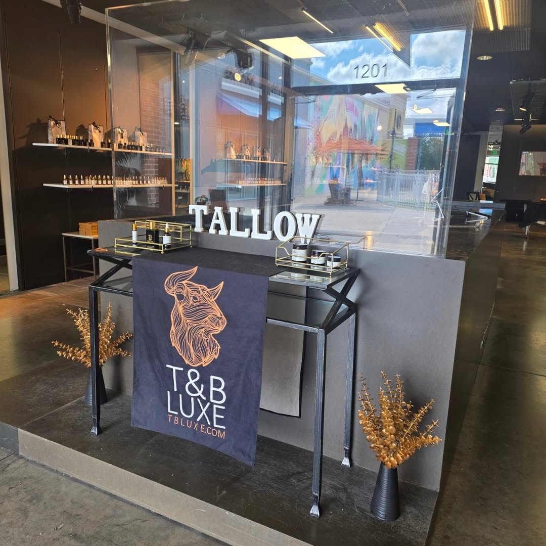 The TB Luxe storefront